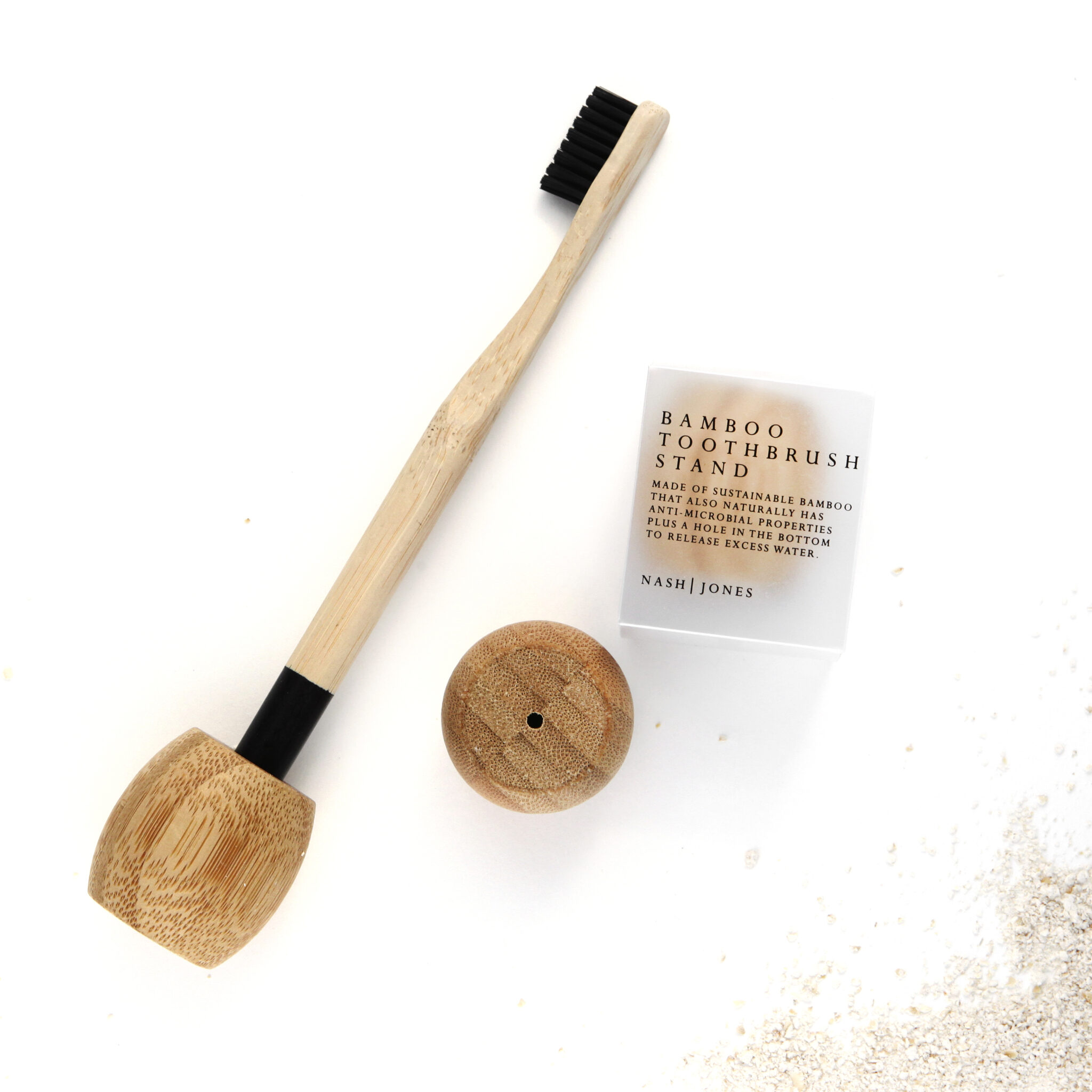 Bamboo Toothbrush Stands image 1